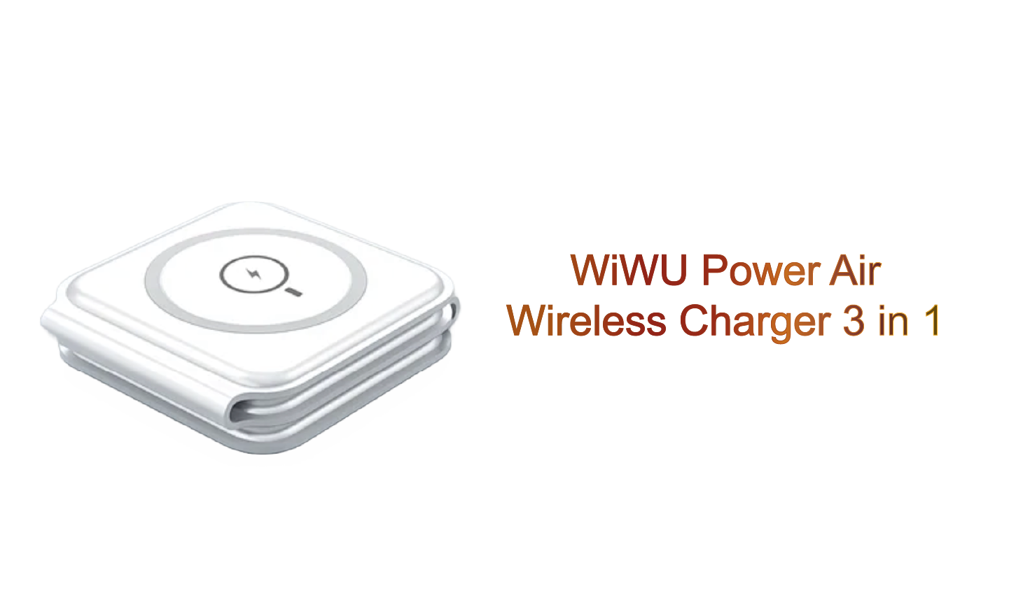 WiWU M6 Power Air 3 in 1 Magnetic Wireless Charging Stand