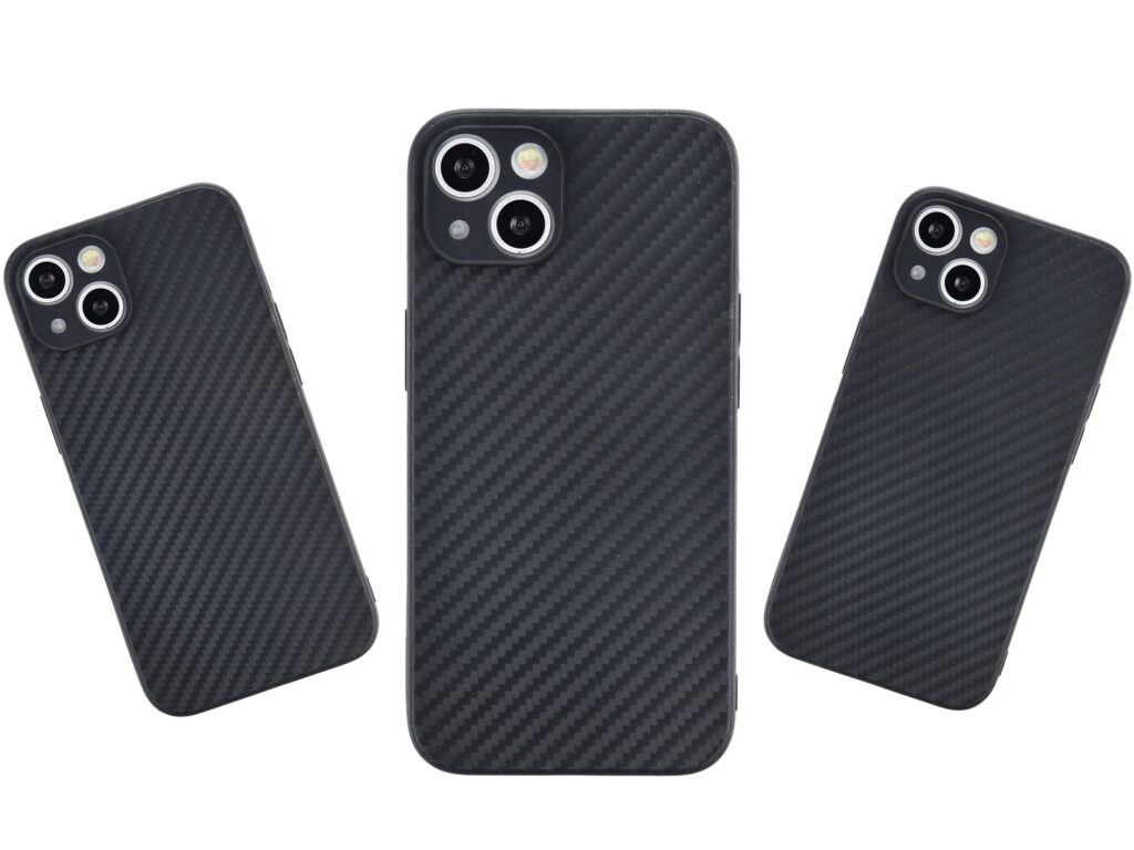 iPhone 12 Carbonix Silicon Case სილიკონის ქეისი – შავი