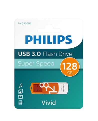Philips USB Flash Memory USB 3.0 128GB Vivid Edition Orange Philips