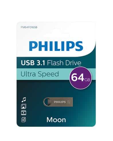 Philips USB Flash Memory USB 3.1 64GB Moon Space Grey