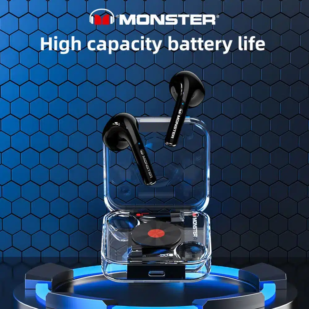 MONSTER AIRMARS XKT01 True Wireless Earphones ყურსასმენი - შავი