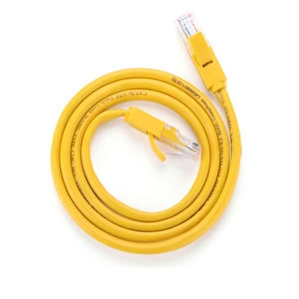 UTP LAN კაბელი UGREEN NW103 (11232) Cat5e Patch Cord UTP Lan Cable, 3m, Yellow