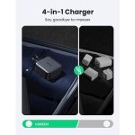 დამტენი Charger UGREEN CD226 (90575), 100W, 3xUSB-C, Type-c, USB, Space Gray