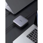 დამტენი Charger UGREEN CD271 (40914), 200W, 4xUSB-C, Type-c, 2xUSB, Space Gray