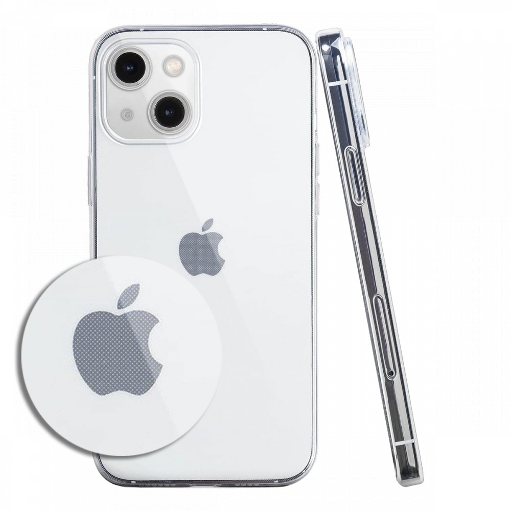 iPhone 15 Pro Lux Clear Case გამჭვირვალე სილიკონის ქეისი