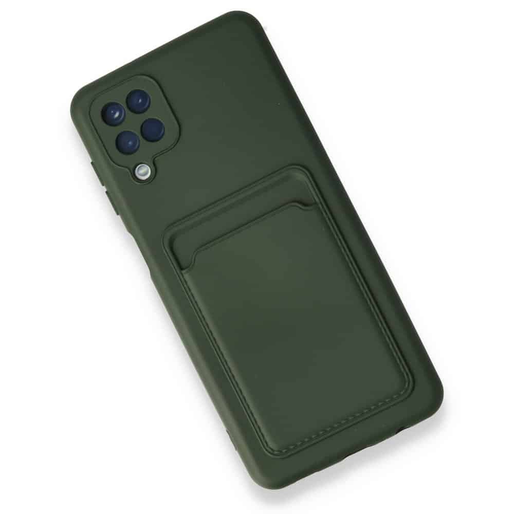 Samsung Galaxy M22 Kelvin Card Case ბარათის ჩასადებით სილიკონის ქეისი