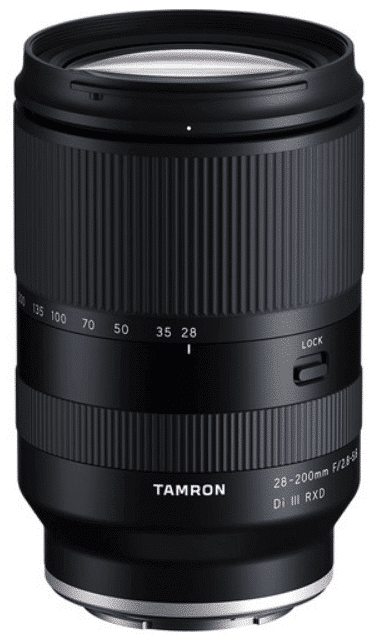 Tamron 28-200mm F/2,8-5.6 DI III RXD - Sony lens