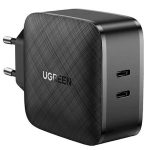 დამტენი UGREEN CD216 (70867), Type-c Charger, 66W, USB-C, Black