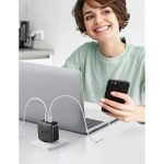 დამტენი UGREEN CD216 (70867), Type-c Charger, 66W, USB-C, Black