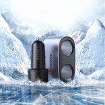 მანქანის დამტენი UGREEN CD252 (30886), 120W, USB-C, Type-c, USB-A Car Charger with Dual Expansion Ports, Gray