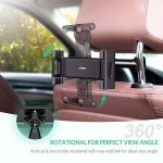 პლანშეტის დამჭერი UGREEN LP160 (60108) Car Headrest Mount Holder, Black