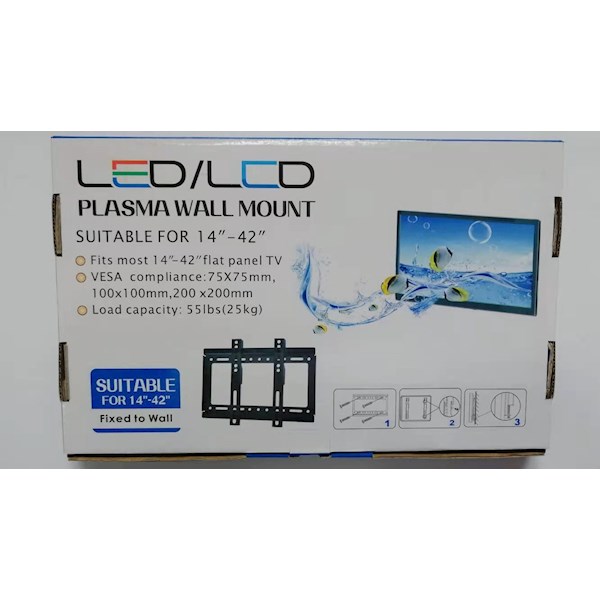 ტელევიზორის საკიდი Allscreen Universal LCD LED TV Bracket CTMA25 14-42 ინჩი