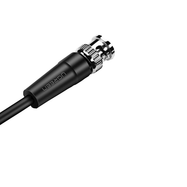აუდიო და ვიდეო კაბელი UGREEN 50925, SDI Male To Male Audio & Video Cable, 1.5m, Black