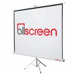 პროექტორის ეკრანი ALLSCREEN TRIPOD PROJECTION SCREEN 160X160CM HD FABRIC 89 inch CTP-6363