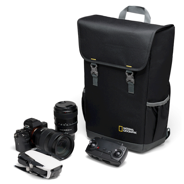ფოტოაპარატის ზურგჩანთა National Geographic NG E2 5168, Backpack For DSLR Camera, Black
