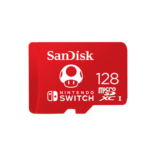 SanDisk Licensed Memory Cards For Nintendo Switch 128GB