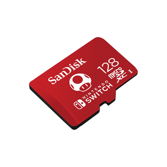 SanDisk Licensed Memory Cards For Nintendo Switch 128GB