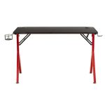 Gaming მაგიდა Furnee TE-Y18, Gaming Desk, Red/Black