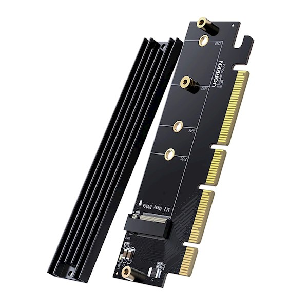 ადაპტერი Ugreen CM465 (30715), UGREEN PCIe 4.0(16×) to M.2 NVMe Expansion Card