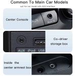 Yesido YAU36 Type-C to 3.5mm AUX Audio Adapter Cable (Black)