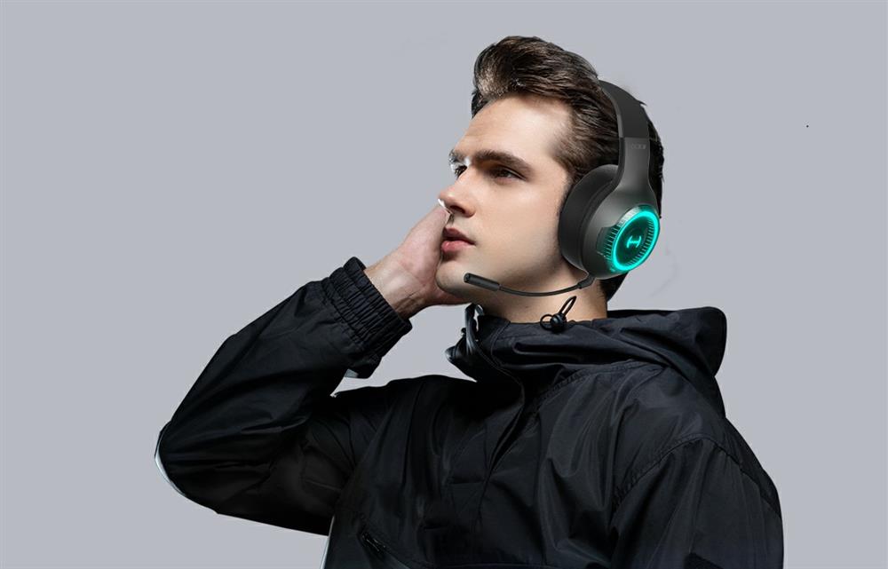 ყურსასმენი Edifier G33BT, Gaming Headset, Wireless, RGB, Bluetooth, Black