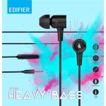 ყურსასმენი Edifier P205, Headphones, Wired, 3.5mm - შავი