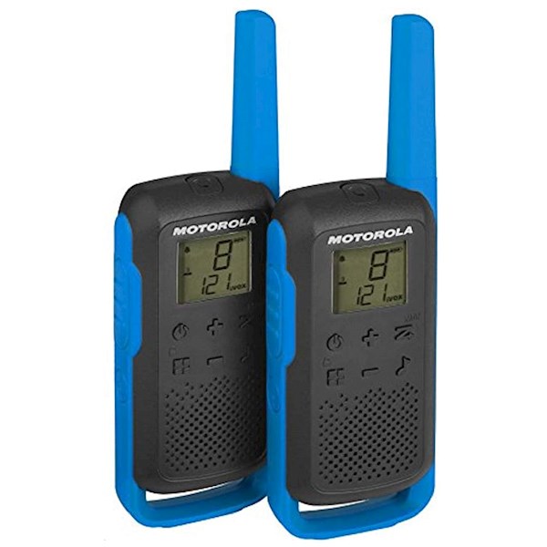 რაცია Motorola T62, 2Pcs, Walkie Talkies, Blue