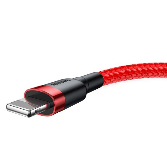 Baseus Kevlar USB Cable Lightning 2.4A 1m CALKLF-B09 red