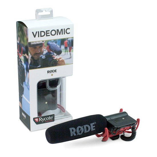 Rode VideoMic With Rycote Lyre Suspension System Black