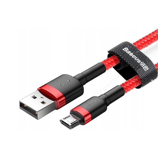 Baseus Cafule Cable Micro USB 2.4A 1m CAMKLF-B09 Red