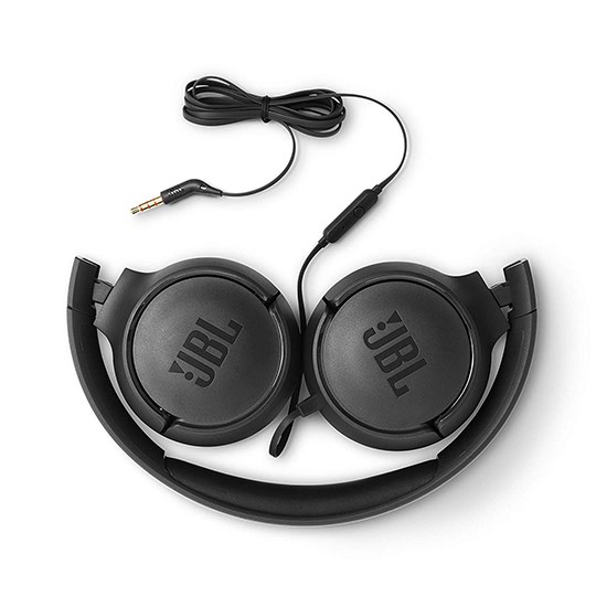 JBL Tune T500 On-Ear Headphones black