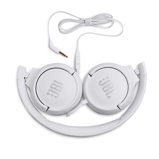 JBL Tune T500 On-Ear Headphones white