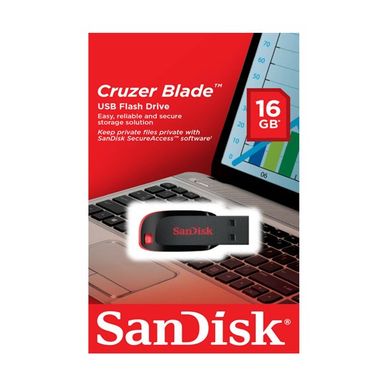 SanDisk Cruzer Blade 32GB SDCZ50-032G-B35 Black