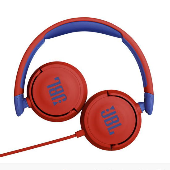 JBL JR310 on-ear Headphones Red