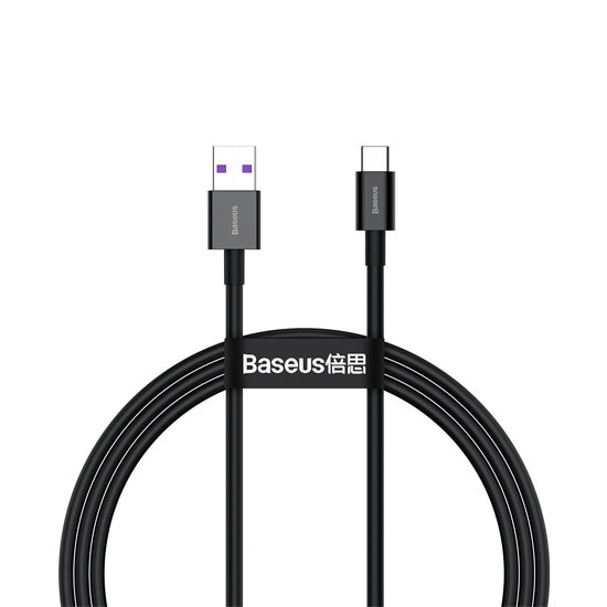 Baseus Superior Series Fast Charging Data Cable USB to Type-C 66W 1m CATYS-01 Black