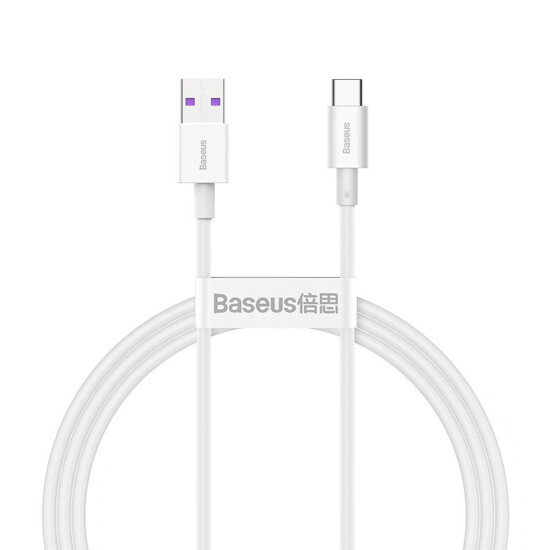 Baseus Superior Series Fast Charging Data Cable USB to Type-C 66W 2m CATYS-A02 White