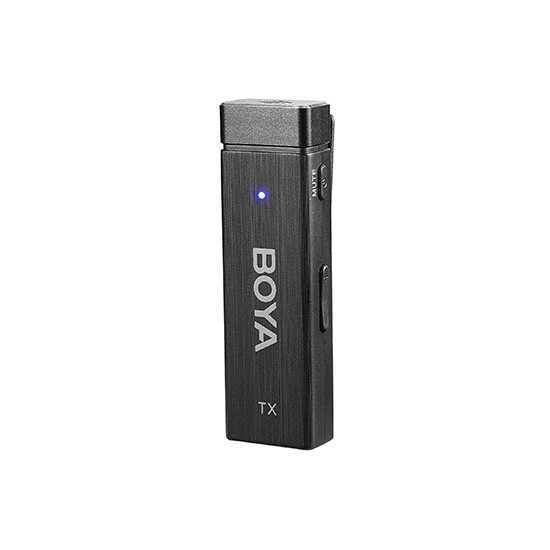 BOYA BY-W4 Ultracompact 2.4GHz Four-Channel Wireless Microphone System Black