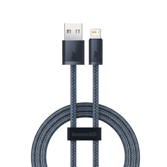 Baseus Dynamic Series Fast Charging USB Data Cable Lightning 2.4A 1M CALD000416 Grey