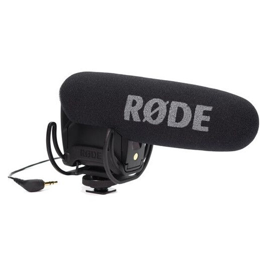 Rode VideoMic Pro with Rycote Lyre Shockmount Black