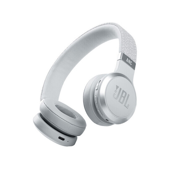 JBL Live 460 NC Bluetooth Headphones White