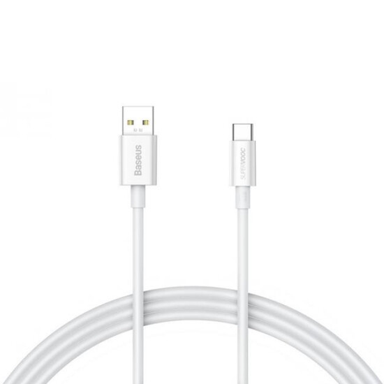 Baseus Superior Series Fast Charging Data Cable USB to Type-C 65W CAYS000902 White