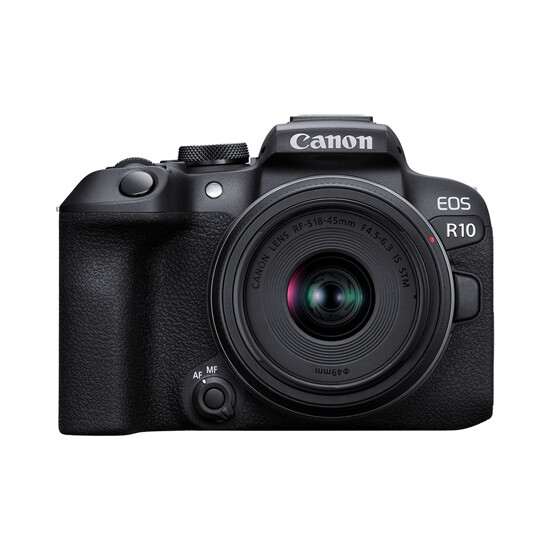 Canon EOS R10 RF-S 18-45mm IS STM 5331C047AA Black