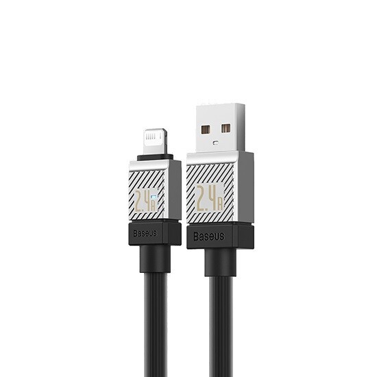 Baseus CoolPlay Series Fast Charging Cable USB to iP 2.4A 1m CAKW000401 Black