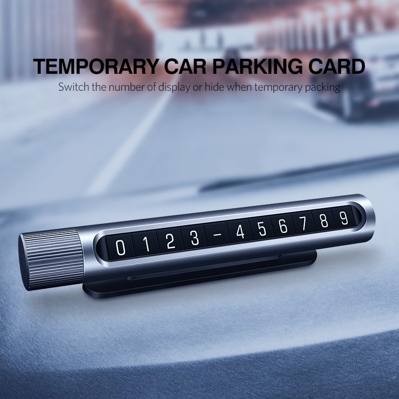 დროებითი პარკირების ბარათი UGREEN LP151 (50722) Temporary Parking Card (Space Gray)
