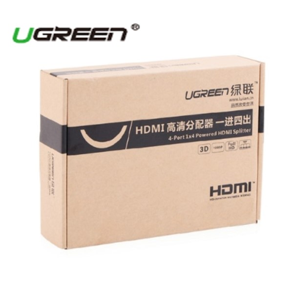 სპლიტერი UGREEN 40202 1x4 HDMI Amplifier Splitter