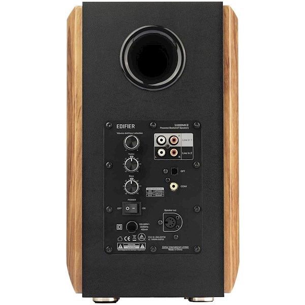 დინამიკი Edifier S1000MKII Audiophile Active Library 2.0 Speakers 120W Bluetooth 5.0 Speakers Brown