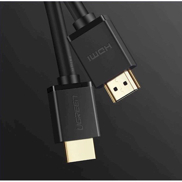 HDMI კაბელი UGREEN HD104 (10111) HDMI Cable, Suport 4K 30Hz, 3D Visual Effect, 15m, Black