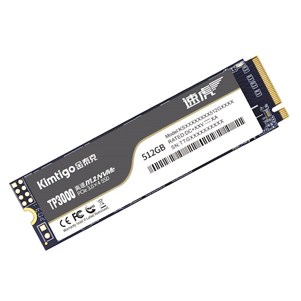 Kimtigo SSD NVMe 256GB TP-3000 K256P3M28TP3000 M.2 2280, PCIe 3.0