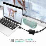 ადაპტერი UGREEN HU-516 (20694), HDMI to VGA Adapter With 3.5mm, 30cm, Black