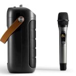 კარაოკე დინამიკი Edifier PK305, 18W, Bluetooth, USB, TF-card, Party Trolley Speaker, Gray